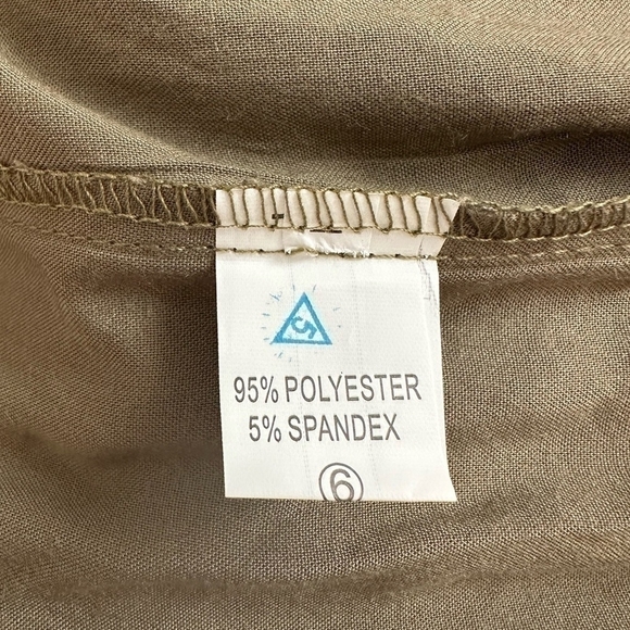 NWT Women Dress AMASOO Military Green Off The Shoulders Dress Rushed Maxi Dress - Picture 7 of 9